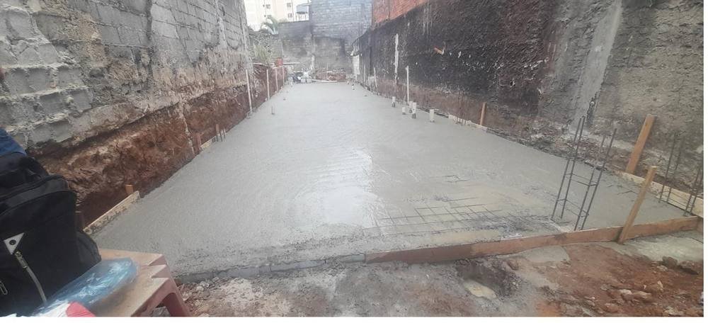 Fundação concretada